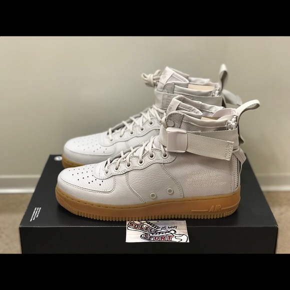 NEW Nike SF AF1 Air Force 1 Leather Boots Womens - Picture 2 of 7